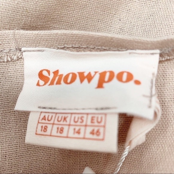 SHOWPO AUSTRALIA ROYAL POWER Blush Pink Crop Top - Picture 8 of 9